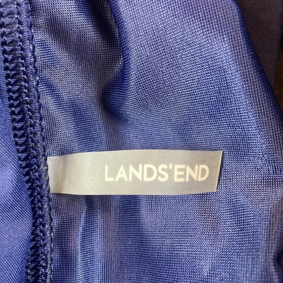 Lands’ End Navy Blue Tankini Top - Size 18 - Picture 6 of 7